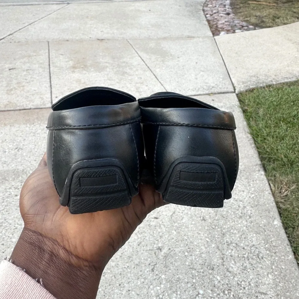 Crown & Ivy Kids Little Boys Black Cooper Loafers Size 13 Black‎